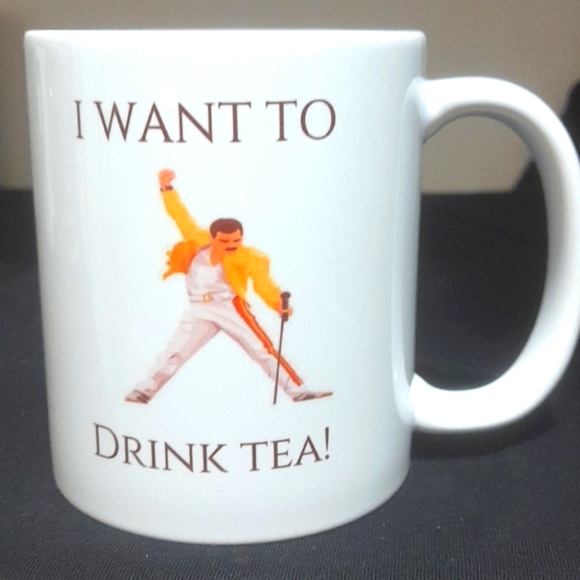 mug Other - I want to drink tea funny novelty ceramic gift mug 11oz